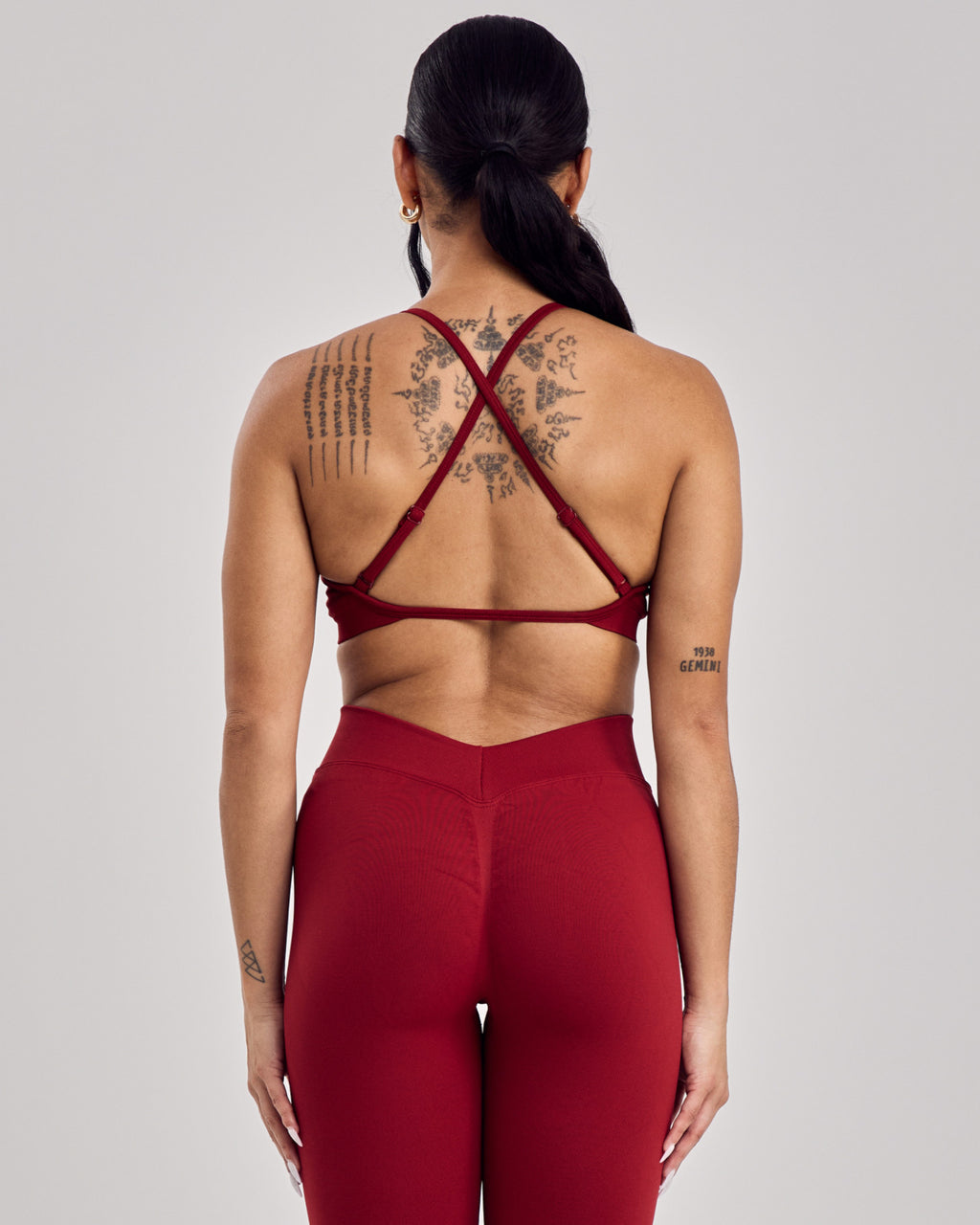 Enhance Seamless Bra — Cherry Red
