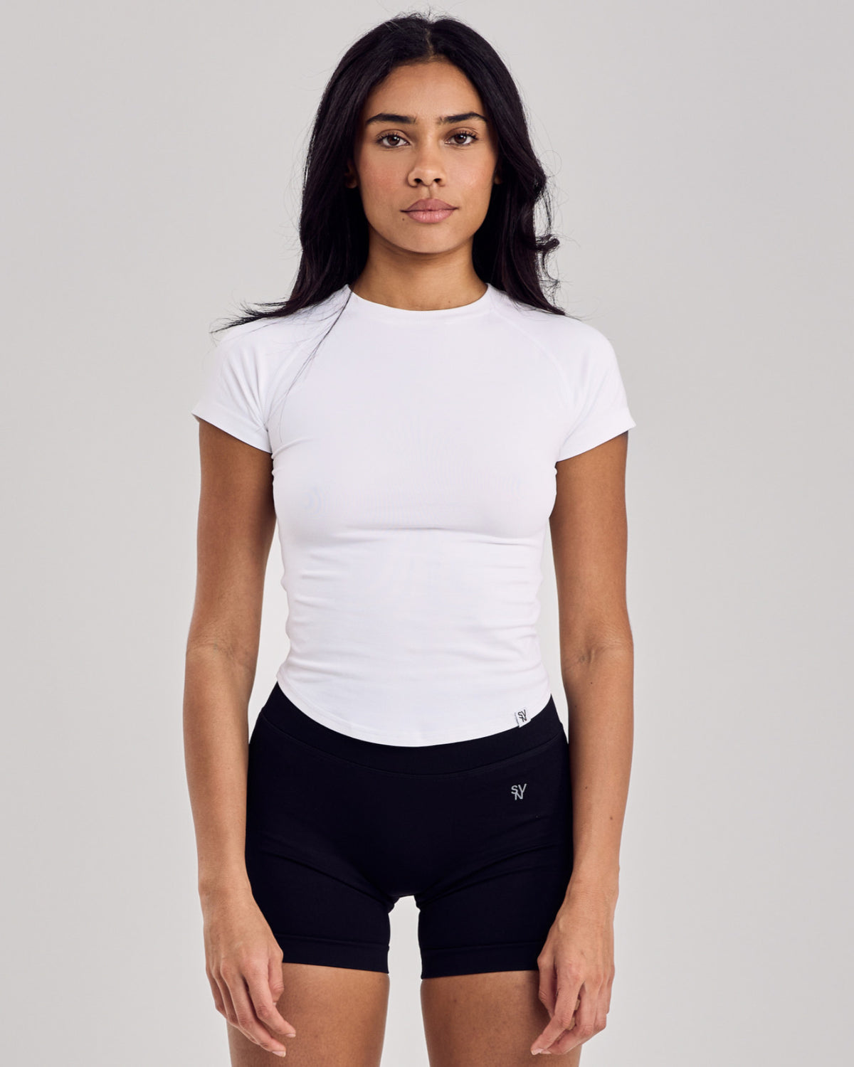 Fitted Seamless T-Shirt — Off White