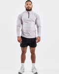 Fitted Thermal Jersey — Light Gray