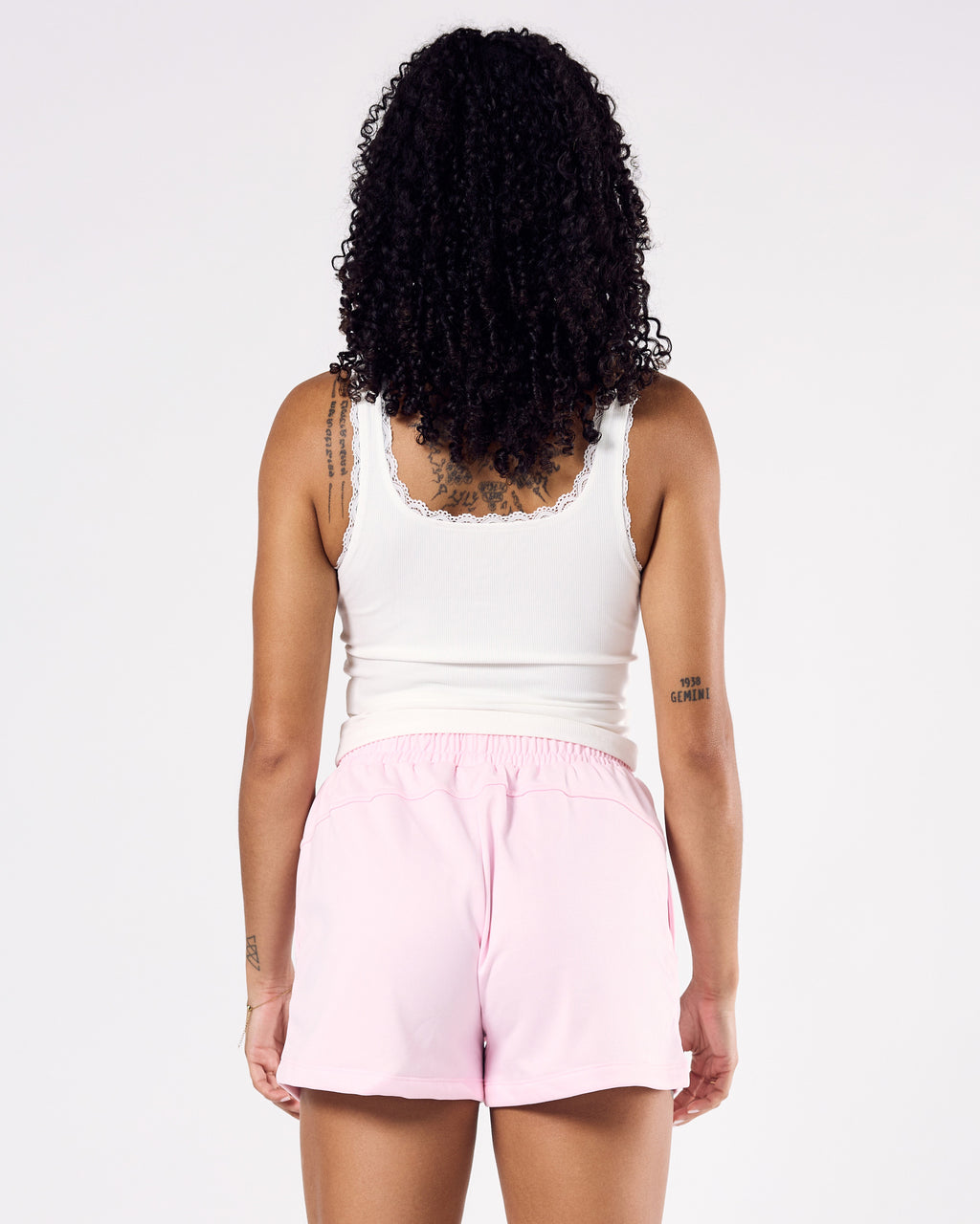 Ribbed Tank Top — Coconut White