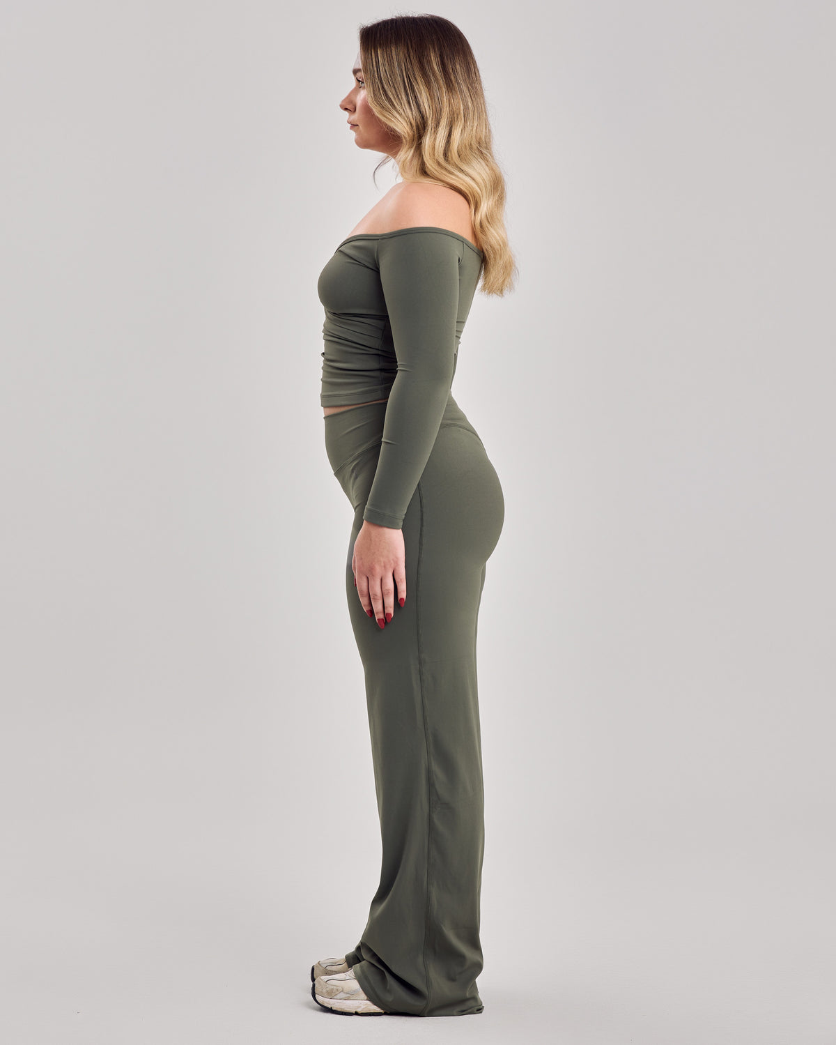Serenity Wide Leg Pants — Sage Green