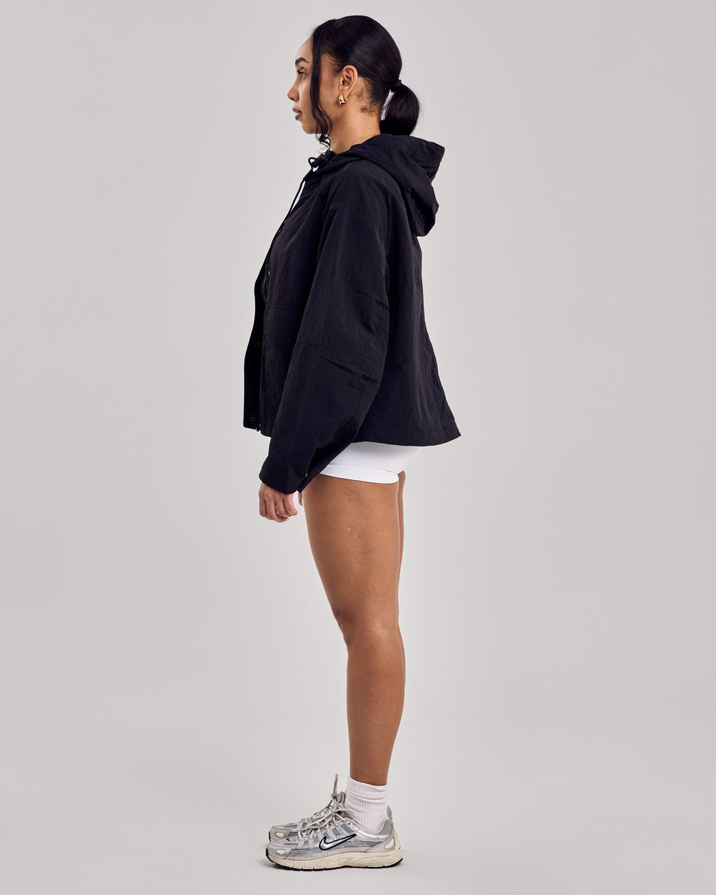 Premium Outdoor Technical Jacket — Jet Black