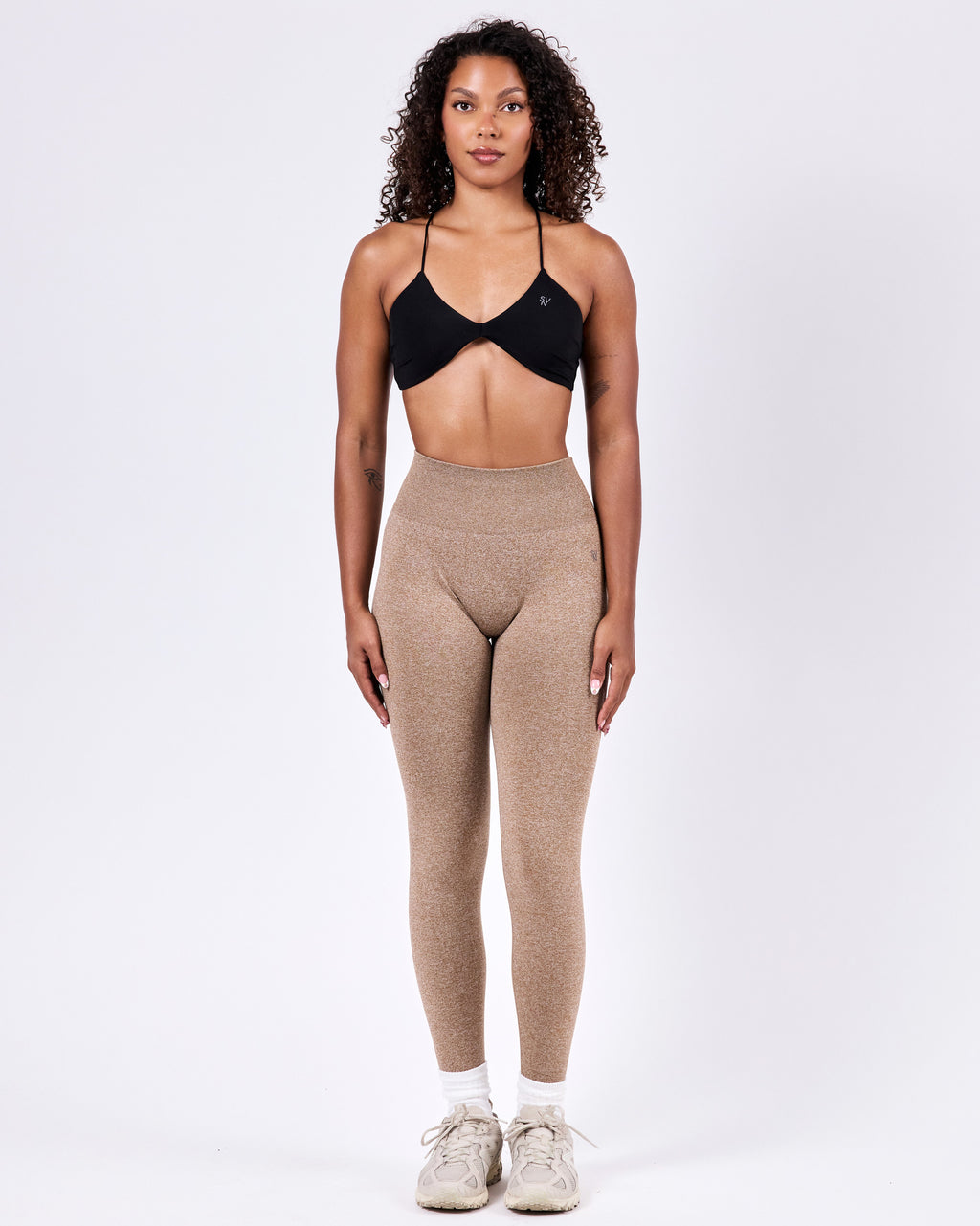 Seamless Scrunch Leggings — Heather Brown