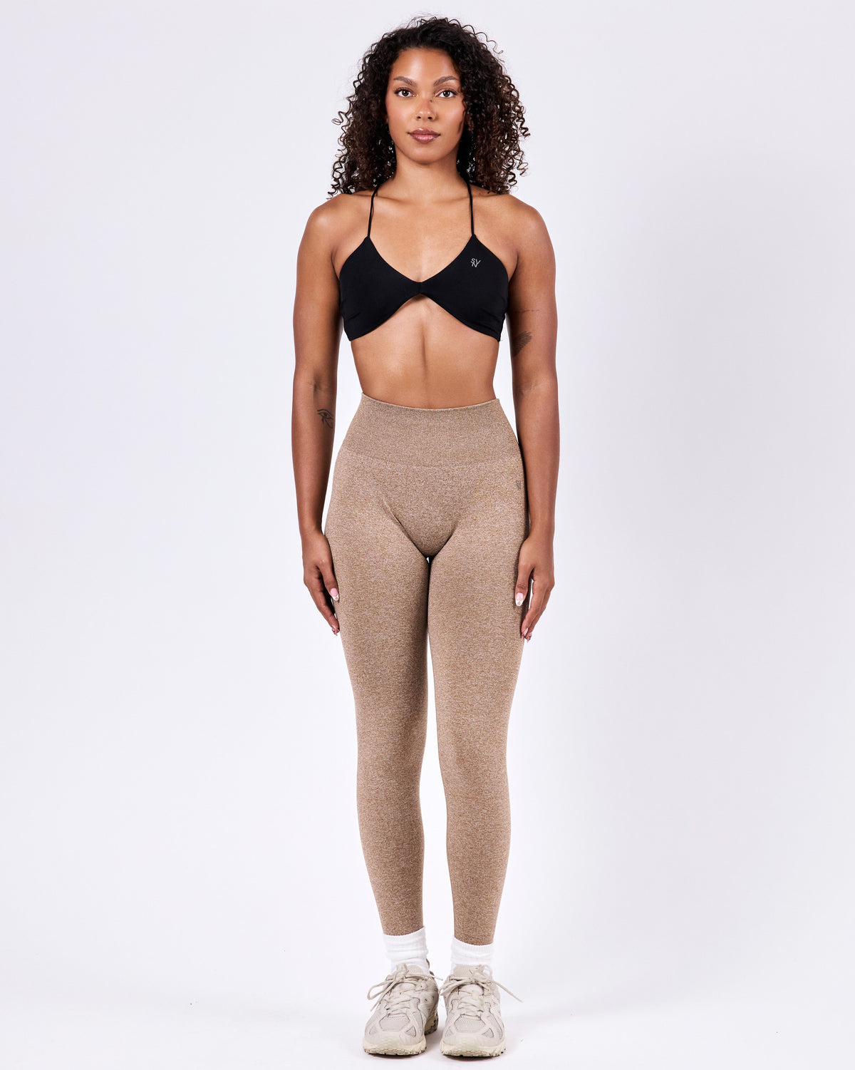 Seamless Scrunch Leggings — Heather Brown