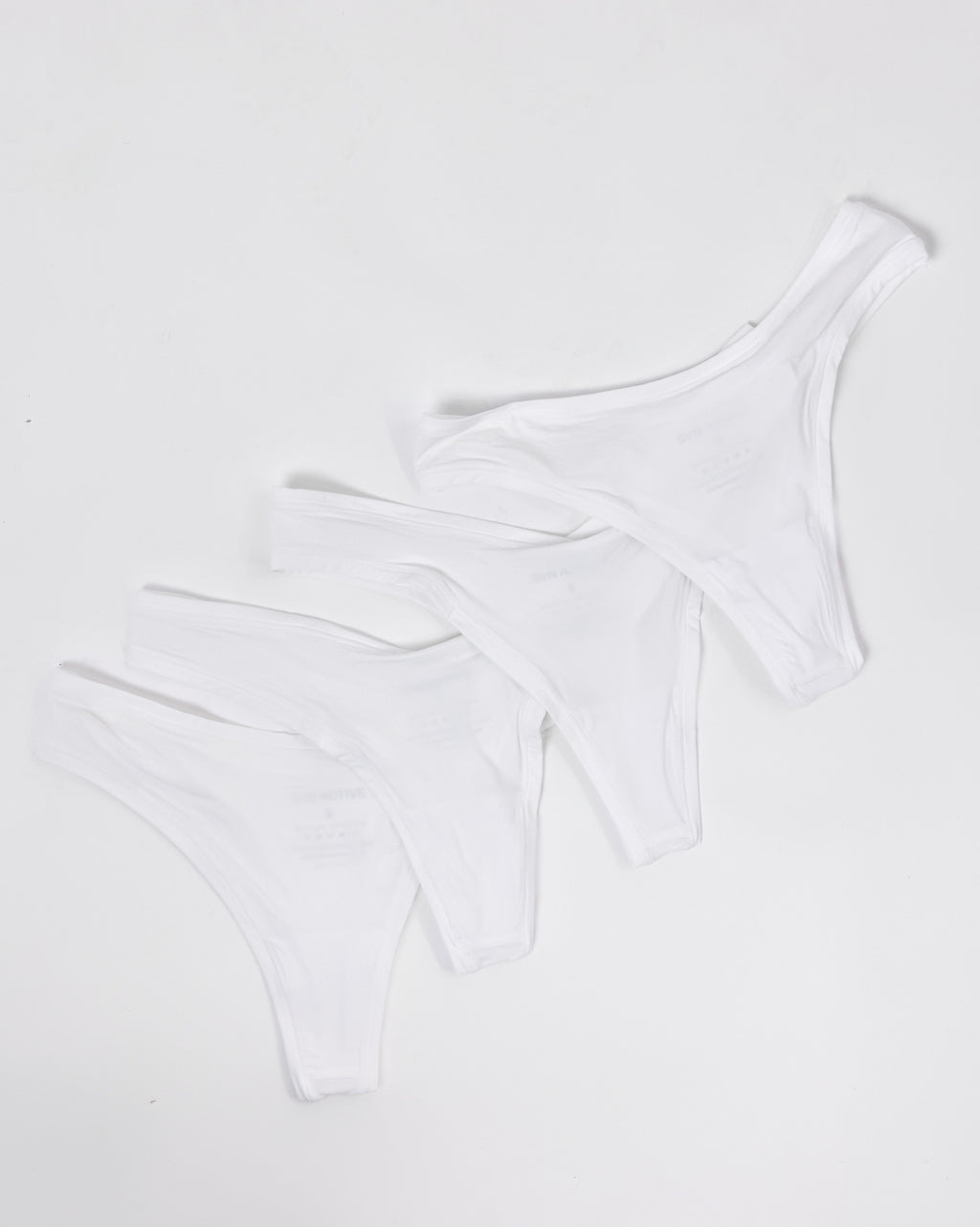 4 Pack Invisible Thong - Unity Set — Off White