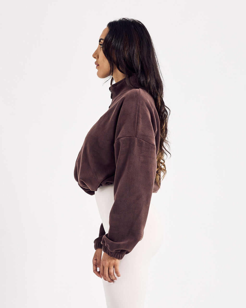 Adjustable Winter Sweater — Teddy Brown